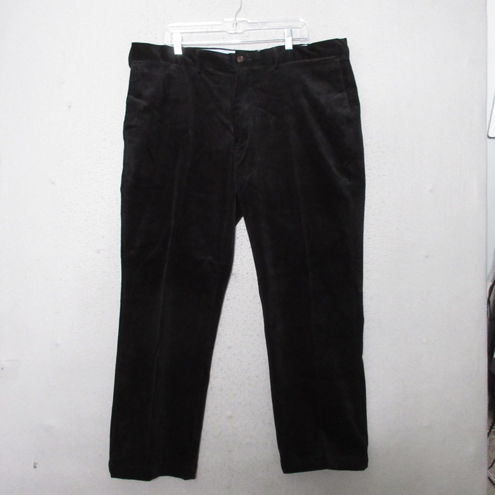 Vintage Polo Ralph Lauren Pants 40 Corduroy Pant Black Straight Preppy Academia